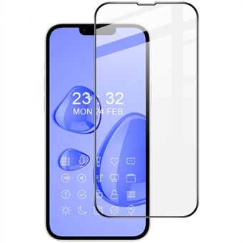 IMAK Pro+ Serie voor iPhone 14 9H Hardheid Anti-explosie Gehard Glas Volledige Lijm Screen Protector Ultra Clear Volledige Dekking Beschermende Film