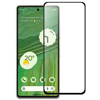 Voor Google Pixel 7 5G Anti-explosie AGC Glas Full Screen Protector HD Clear Volledige Lijm Zwarte Edge Gehard Glas Film