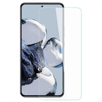 AMORUS Voor Xiaomi 12T Pro 5G Anti-vingerafdruk Screen Protector 2.5D Arc Edge 9H Hardheid Hoge Aluminium-silicium Glas Telefoon Scherm Beschermende Film