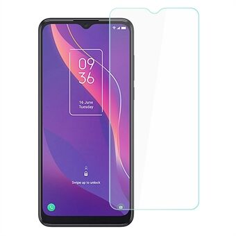 AMORUS Voor TCL 30E/30 SE/305/306 Hoge Aluminium-silicium Glas Film 2.5D Arc Edge HD Clear Anti-explosie Screen Protector