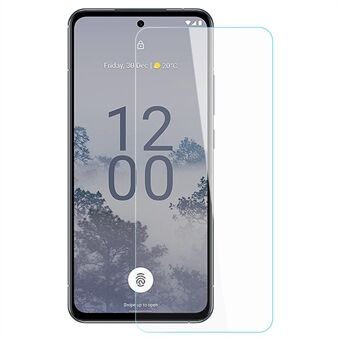 AMORUS Voor Nokia X30 5G 9H Hardheid Ultra Clear Hoge Aluminium-siliciumglas Screen Protector 2.5D Arc Edge Anti- Scratch Film