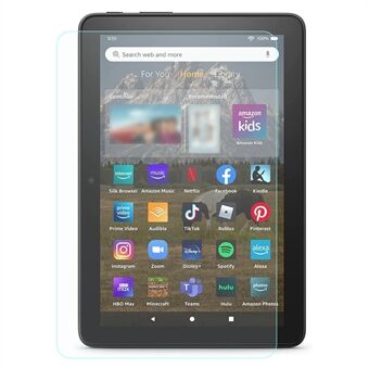 Voor Amazon Fire HD 8 Kids Pro (2022) 0.3mm Arc Edge Gehard Glas Anti-explosie HD Clear Compleet Covering Screen Protector