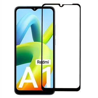 Voor Xiaomi Redmi A1 4G Volledige Dekking Zijde Afdrukken Screen Protector Volledige Lijm Gehard Glas Film: