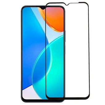 Voor Honor X6 4G Volledige Lijm Zijde Afdrukken Anti- Scratch Gehard Glas Film Anti-explosie HD Volledige dekking Screen Protector