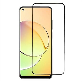 Voor Realme 10 4G Gehard Glas Screen Protector HD Volledige Lijm Zwarte Edge Zijde Afdrukken Anti-explosie guard Film