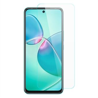 Voor Infinix Hot 12 Play NFC 4G 0.3mm Ultra Clear Arc Edge Gehard Glas Film HD Duidelijkheid anti- Scratch Screen Protector