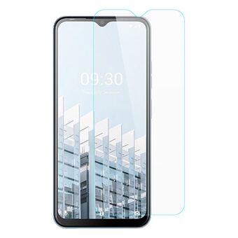 Voor Tecno Pop 6 Pro 4G Ultradunne 0.3mm Arc Edge Screen Protector Anti- Scratch HD Helder Gehard Glas Beschermfolie