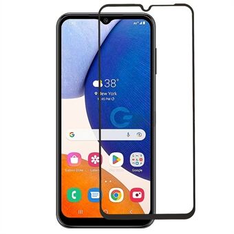 Zijdedruk Gehard Glas Film voor Samsung Galaxy A14 5G, Anti-explosie HD Clear Full Screen Protector (Full Glue)