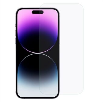 RURIHAI voor iPhone 14 Pro Ultra Clear Full Glue Screen Protector Stofdicht Scratch Volledige dekking Film van gehard glas met snelle installatietool