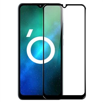 NORTHJO A+ Voor Xiaomi Redmi A1+ 4G 2.5D 0.3mm Onbreekbaar Clear Screen Protector Volledige Dekking Zijdedruk Hoge Aluminium-silicium Glasfilm - Zwart