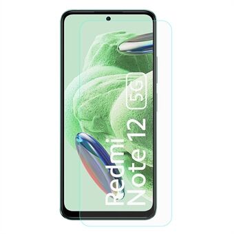 Voor Xiaomi Redmi Note 12 5G HD Clear Gehard Glas Film 0.3mm Arc Edge Scratch Touch gevoelige Screen Protector