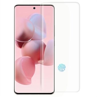 RURIHAI 3D Gebogen Gehard Glas Film voor Xiaomi Civi Anti- Scratch UV Liquid Full Screen Protector Ondersteuning Vingerafdruk Unlock