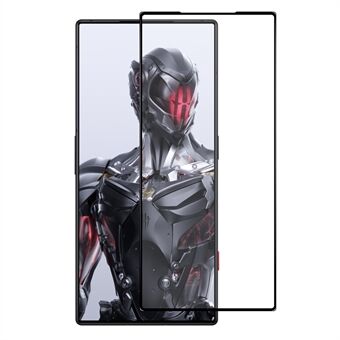 NORTHJO A+ Voor ZTE nubia Red Magic 8 Pro+ 5G / nubia Red Magic 8 Pro 5G Zijdedruk Hoge Aluminium-silicium Glas Screen Protector - Zwart