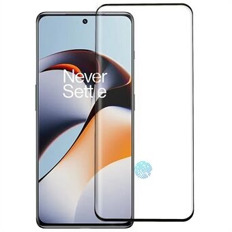 Voor OnePlus ACE 2 5G Gehard Glas Screen Protector Zijde Afdrukken Volledige Cover Zijlijm HD Clear Gebogen Film (Ondersteuning Vingerafdruk Ontgrendelen)