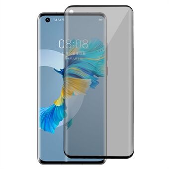 RURIHAI Privacy Screen Protector voor Huawei Mate 40, Anti- Spy Gehard Glas Film 3D Gebogen Zijlijm