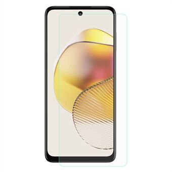 AMORUS Voor Motorola Moto G73 5G Telefoon Screen Protector 2.5D Arc Edge HD Clear Hoge Aluminium-silicium Glas film