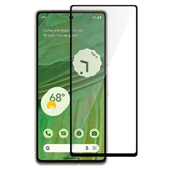 Voor Google Pixel 7a Anti- Scratch gehard glas Screen Protector Silk Printing Full Screen Cover Film (Full Glue)