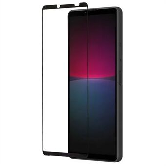 Film van gehard glas voor Sony Xperia 10 V, Full Glue Anti-Shatter Silk Printing Screen Protector