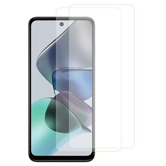 2 stks/set voor Motorola Moto G23 4G Screen Protector 2.5D Arc Edge onbreekbaar Ultra Clear Gehard Glas film