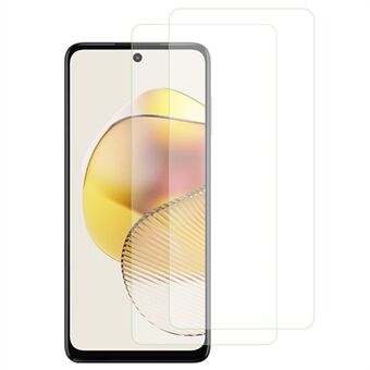 2 stks/set voor Motorola Moto G73 5G Gehard Glas Film 2.5D Arc Edge High Definition Telefoon Screen Protector