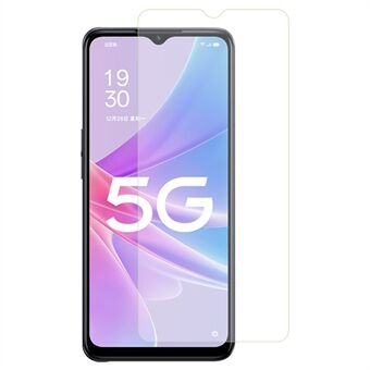 Voor Oppo A56s 5G 9H Hardheid Screen Protector 2.5D Arc Edge HD Clear Anti- Scratch Gehard Glas Film