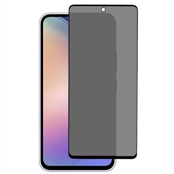 Voor Samsung Galaxy A54 5G Anti- Spy Hoge aluminium-silicium glasfilm Volledige lijm Zijdedruk Volledige schermbeschermer