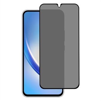 Voor Samsung Galaxy A34 5G Zijdedruk Full Screen Protector Hoog Aluminium-silicium Glas Full Glue Phone Screen Film