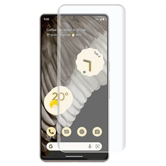 RURIHAI Voor Google Pixel 7 Pro 5G UV Vloeibare Telefoon Screen Protector 3D Gebogen HD Helder Gehard Glas Film