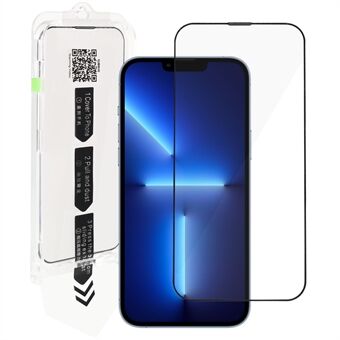 RURIHAI Voor iPhone 13 Pro Max / 14 Plus Schermbeschermer HD Helder Antistatisch Hoog Aluminium-silicium Glasfilm