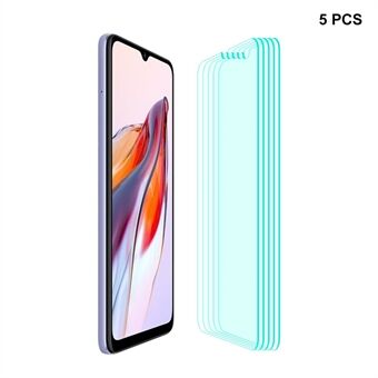 ENKAY HOED Prince 5 stks Voor Xiaomi Poco C50 4G Hoge Transparantie 2.5D Arc Hoge Aluminium-silicium Glas Screen Protector