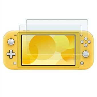 NORTHJO 2st A+ Screenprotector voor Nintendo Switch Lite, 0.3mm Gehard Glas 2.5D Onbreekbare Film - Transparant