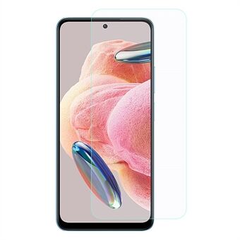 Voor Xiaomi Redmi Note 12 4G Gehard Glas Anti-stof Screen Protector 0.3mm Arc Edge Telefoon Screen Film