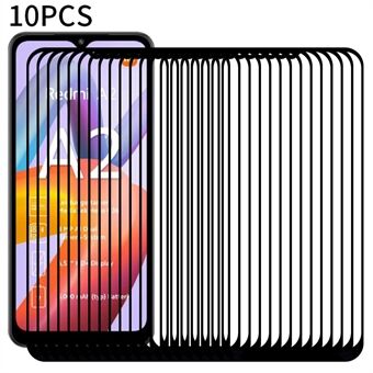 RURIHAI 10 STKS Hoge Aluminium-silicium Glas Film Voor Xiaomi Redmi A1 + 4G / A1 4G / A2 + 4G / A2 4G / Poco C50 4G Secundaire Verharding Screen Protector