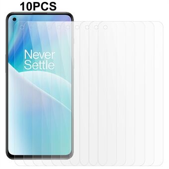 10 Stks/set Voor OnePlus Nord 2T 5G Telefoon Screen Protector 2.5D 0.3mm Gehard Glas Anti- Scratch film