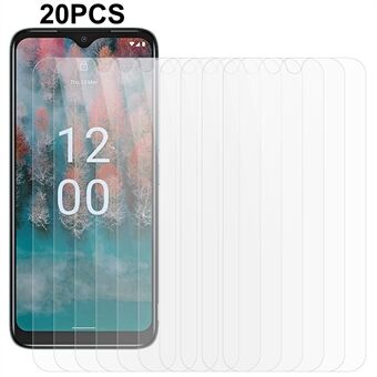 20 STKS 2.5D Gehard Glas Screen Protector voor Nokia C12 Plus , 0.3mm Anti- Scratch Screen Film