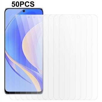 50 stks/set Voor Huawei nova Y90 4G Screen Protector 2.5D 0.3mm Clear HD Gehard Glas Telefoon Screen Film