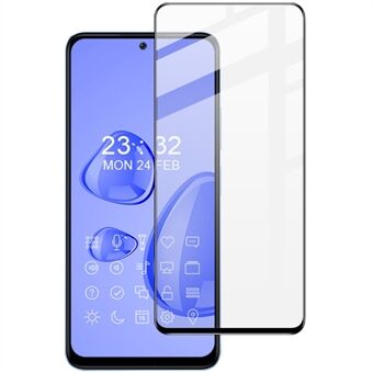 IMAK Pro+ Serie voor Xiaomi Redmi Note 12 4G 9H Hardheid HD Full Screen Protector Anti-stof Gehard Glas Film