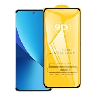 Voor Xiaomi 13 5G Zijdedruk Screen Protector Zijlijm Volledige Cover 9D Gehard Glas Film