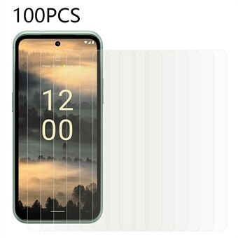 100 STKS Voor Nokia XR21 Hoge Gevoeligheid Screen Protector HD Clear Gehard Glas Telefoon Screen Film