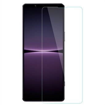 AMORUS Voor Sony Xperia 1 V Telefoon Screen Protector Hoge Aluminium-silicium Glas 2.5D Arc Edge Ultra Clear Film