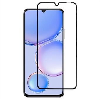 Voor Huawei nova Y71 4G Full Glue Full Screen Protector Silk Printing Gehard Glas HD Clear Phone Film