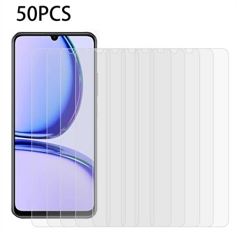 50 STUKS Voor Realme C53 4G Anti-stof 2.5D Arc Edge 0.3mm Telefoon Screen Film Gehard glas Screen Protector