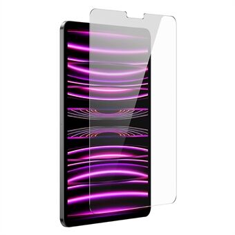 BASEUS Screenprotector voor iPad Pro 11 (2018) / (2020) / (2021) / (2022) / iPad Air (2020) / (2022), HD Heldere Gehard Glazen Folie met Stof Filter