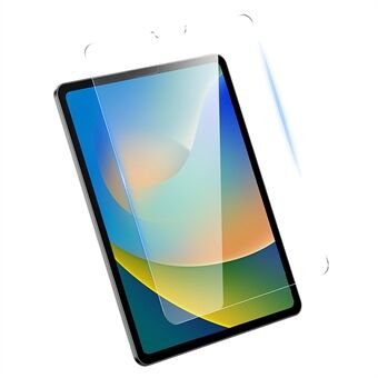 BASEUS Volledige Dekking Screenprotector voor iPad 10.2 (2019) / (2020) / (2021) / iPad Air 10.5 inch (2019), HD Helder Gehard Glas Film met Stof Filter