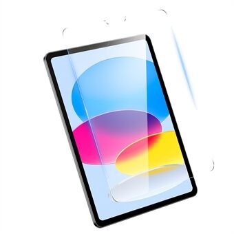 BASEUS Voor iPad 10.9 (2022) Gehard Glas Film Heldere Veiligheid Schokbestendige Screenprotector met Stof Filter