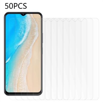 50Pcs Telefoon Gehard Glas Film Voor Vivo Y35m 5G, Volledige Lijm Hoge Transparantie Screen Protector