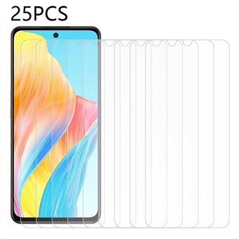 25 stuks voor Oppo F23 5G HD transparante mobiele telefoon schermfilm gehard glas schermbeschermer