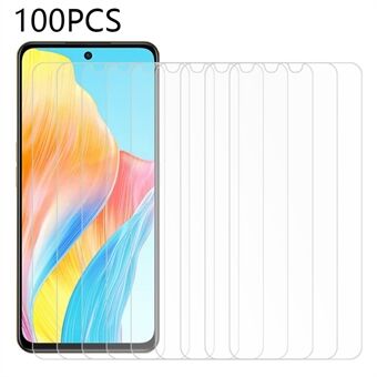 100 STUKS Telefoon Screen Protector Voor Oppo A98 5G, Clear Screen Cover Ultradunne Gehard Glas Film