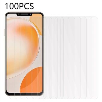 100 STKS Voor Huawei Enjoy 60X Super Clear Screen Protector Glad Aanraken Gehard Glas Screen Film