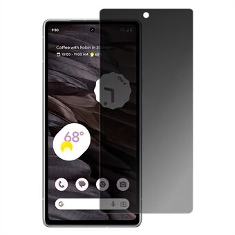 Voor Google Pixel 7a Anti- Spy Gehard Glas Screen Protector 2.5D Arc Edge Anti-explosie Film